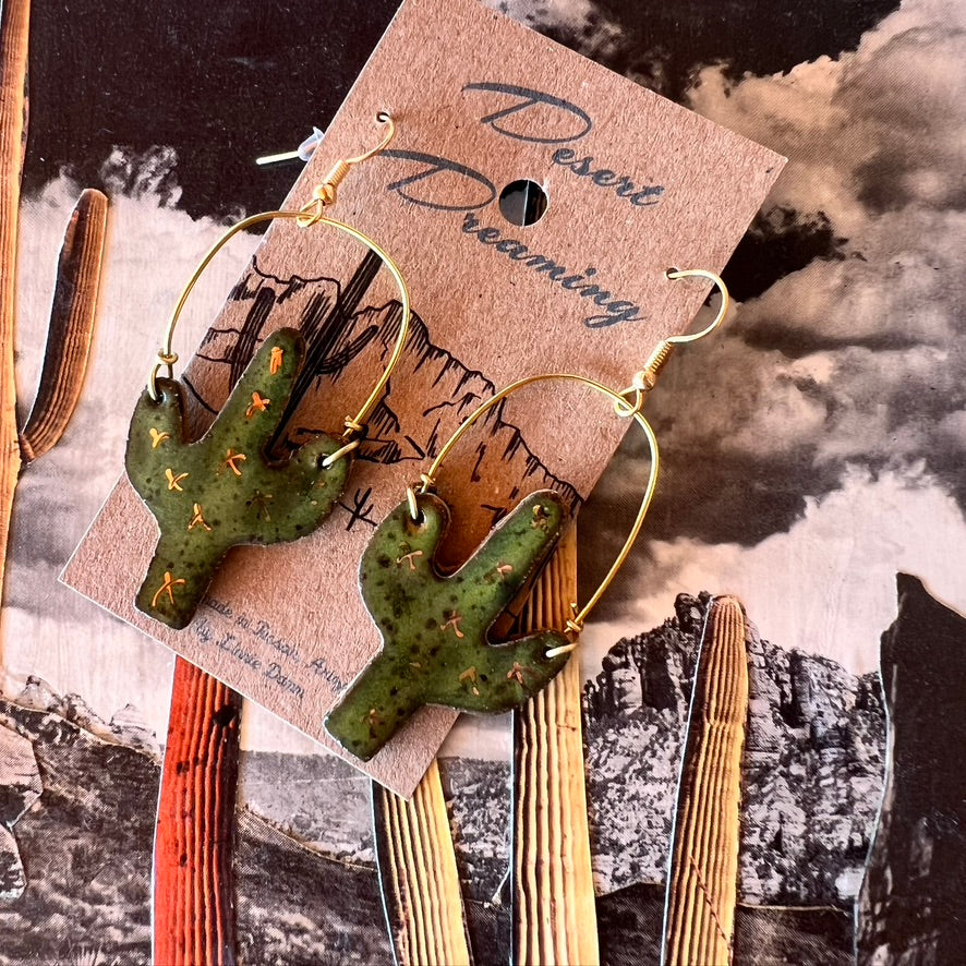 Desert Dreaming Ceramic Earrings