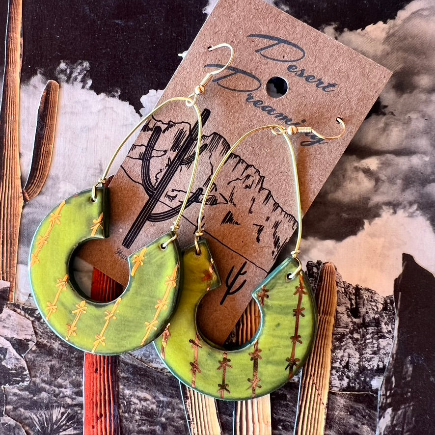 Desert Dreaming Ceramic Earrings