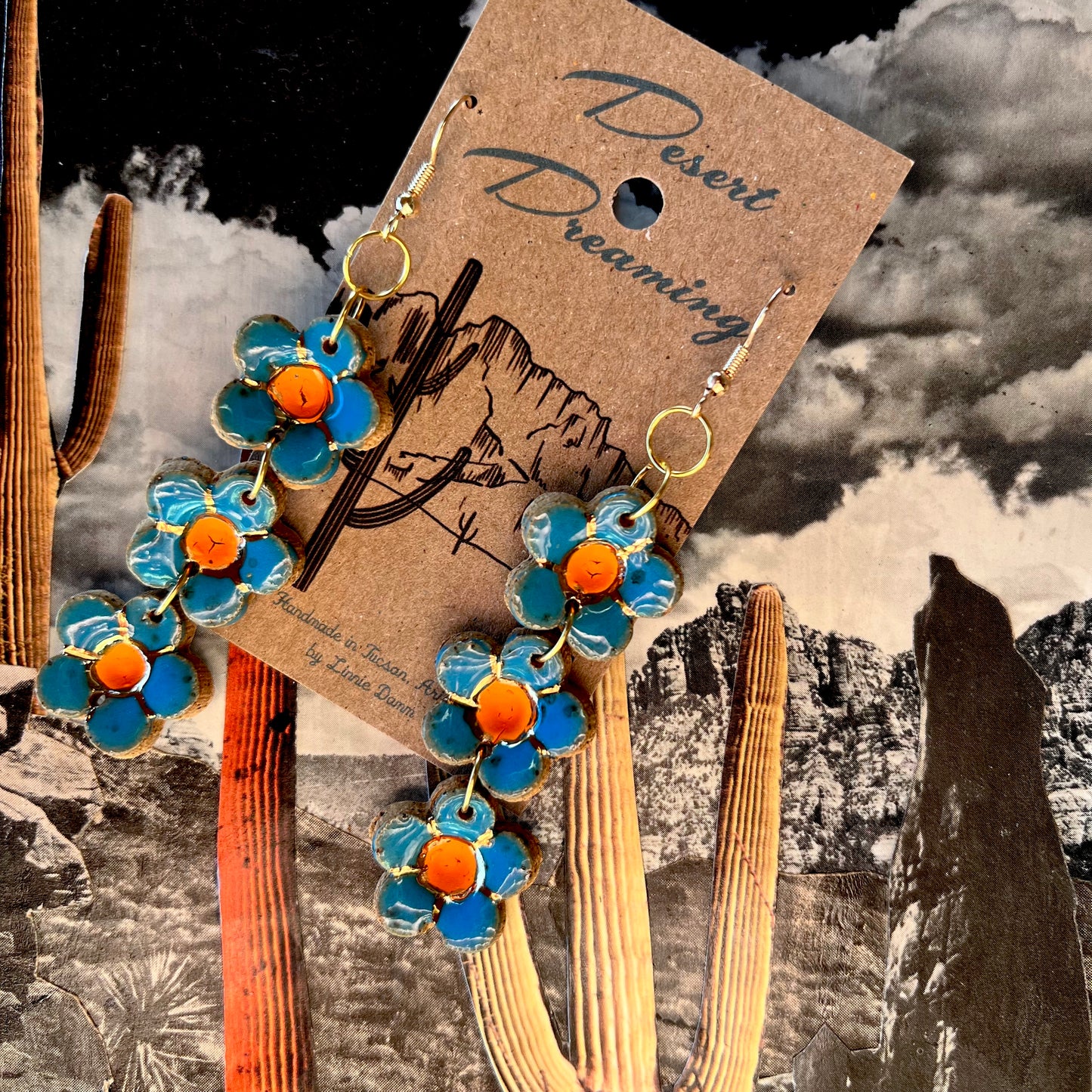 Desert Dreaming Ceramic Earrings