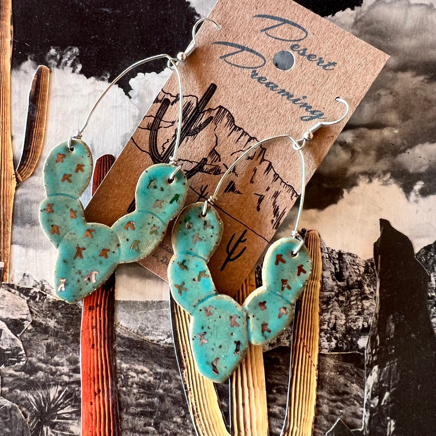 Desert Dreaming Ceramic Earrings