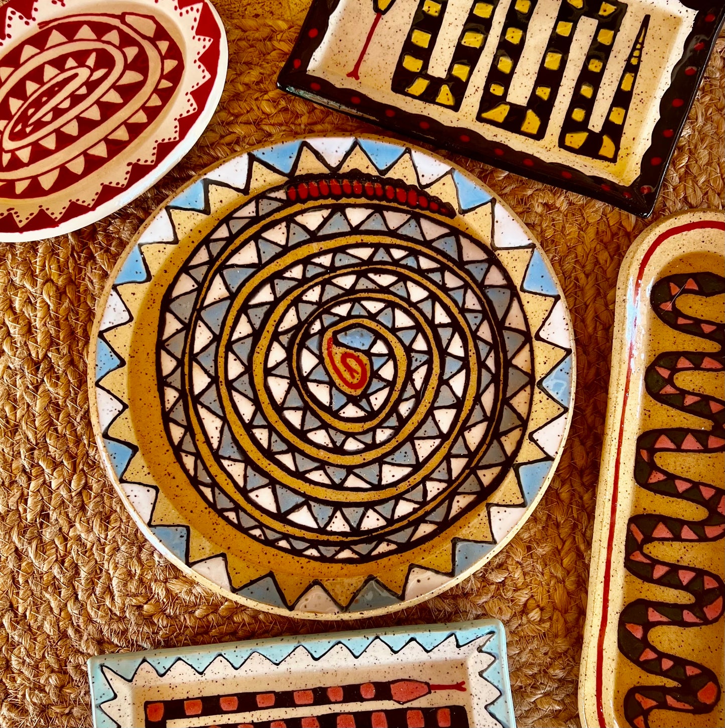 Sneaky snake trinkets & Platters