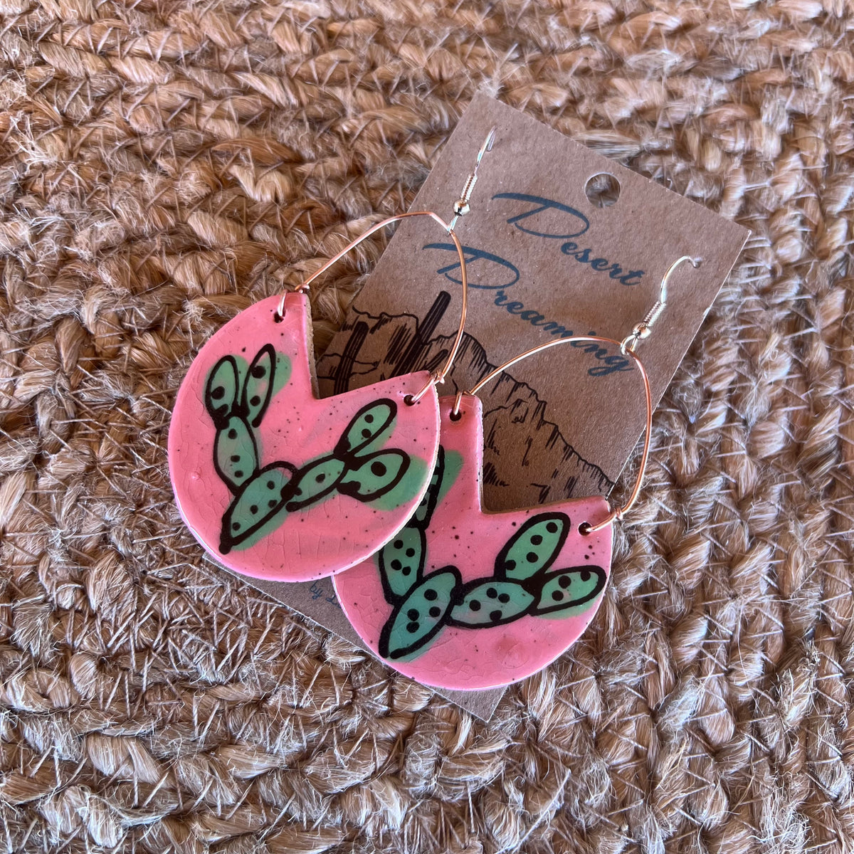 Desert Dreaming Ceramic Earrings