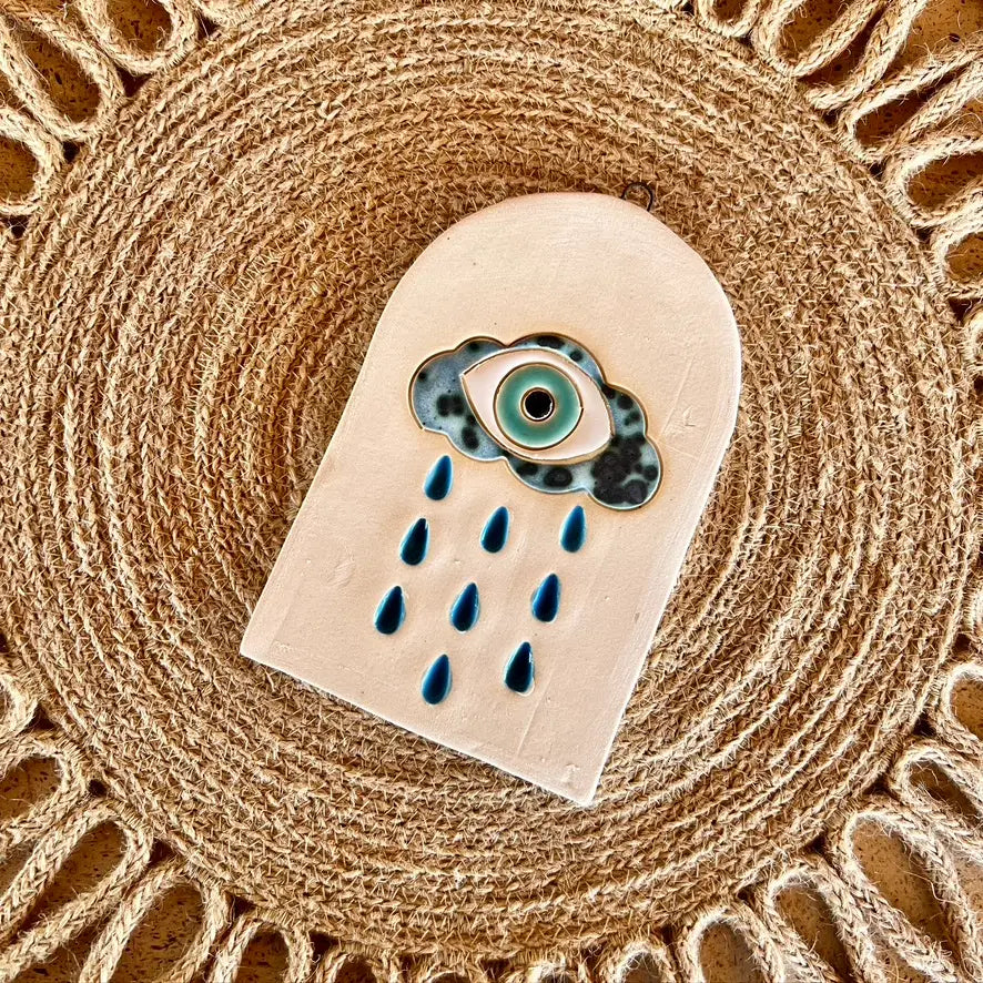 Eye of the Storm Ceramic Wall Hangers