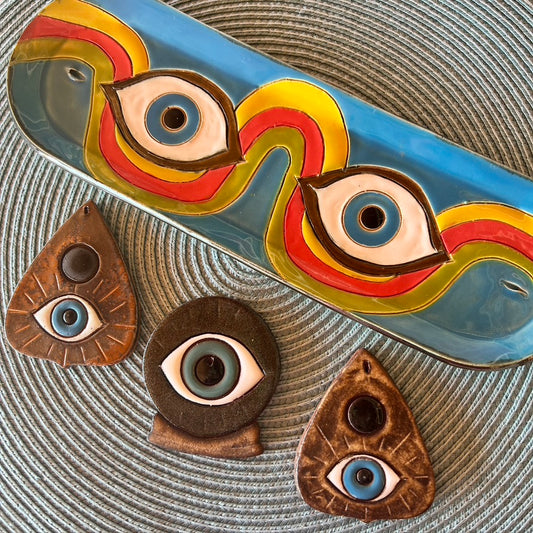Second Sight Ceramic Incense Burners