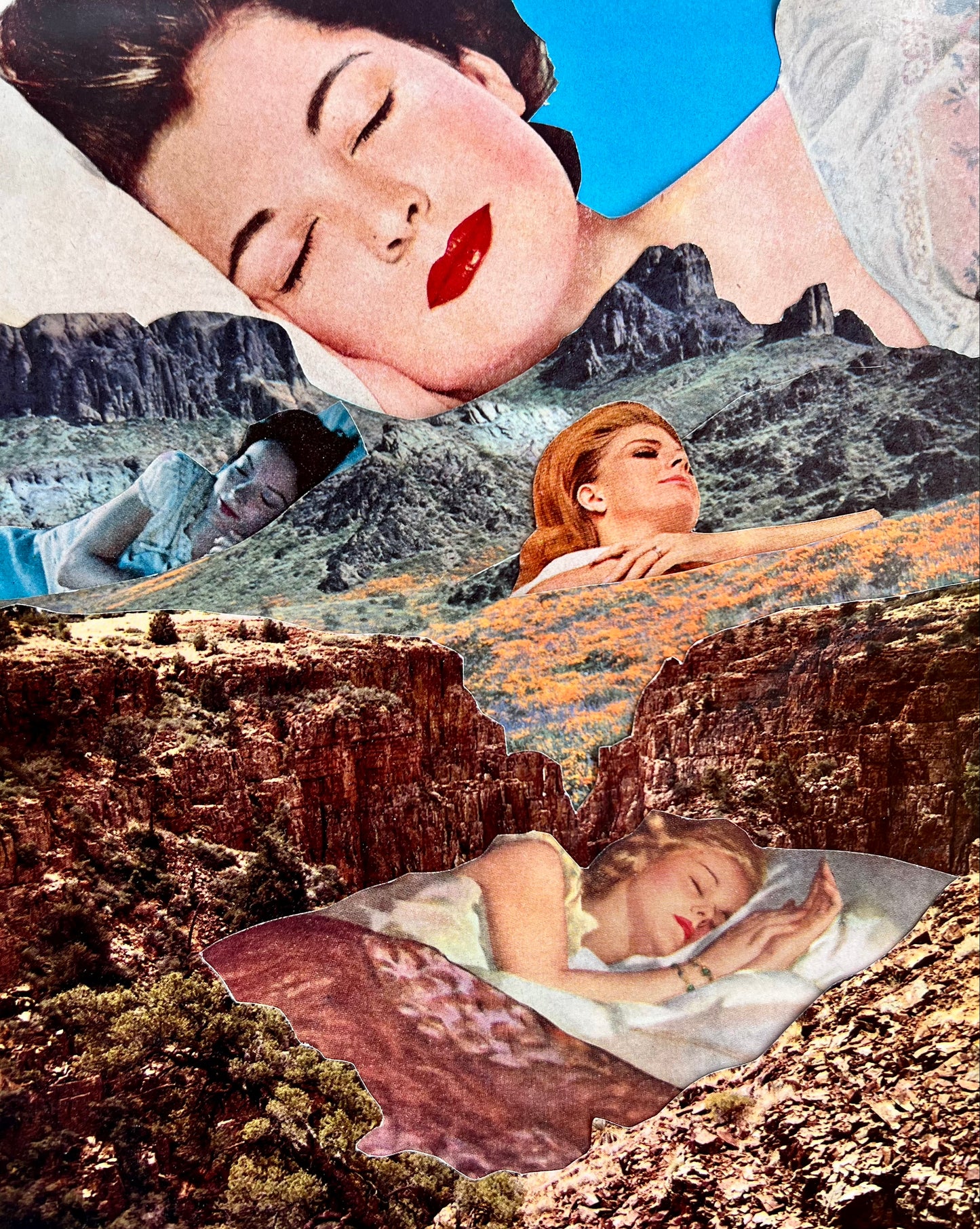 Collage Art Prints