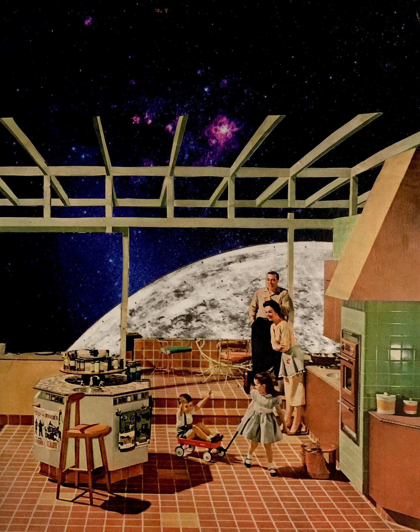 Collage Art Prints