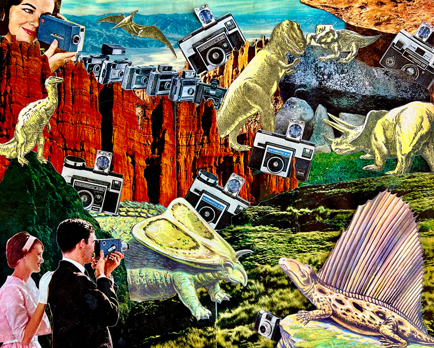 Collage Art Prints