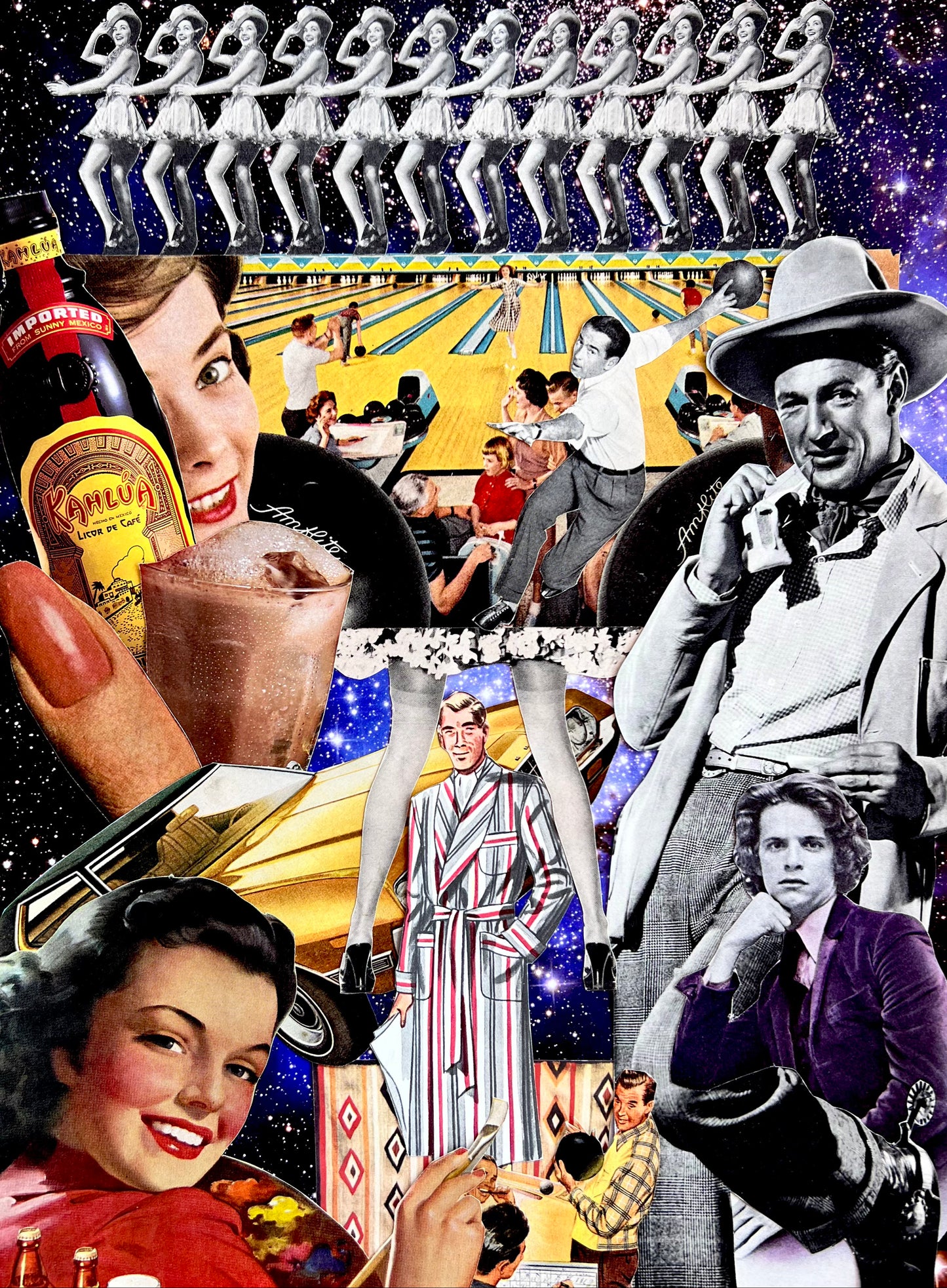 Collage Art Prints
