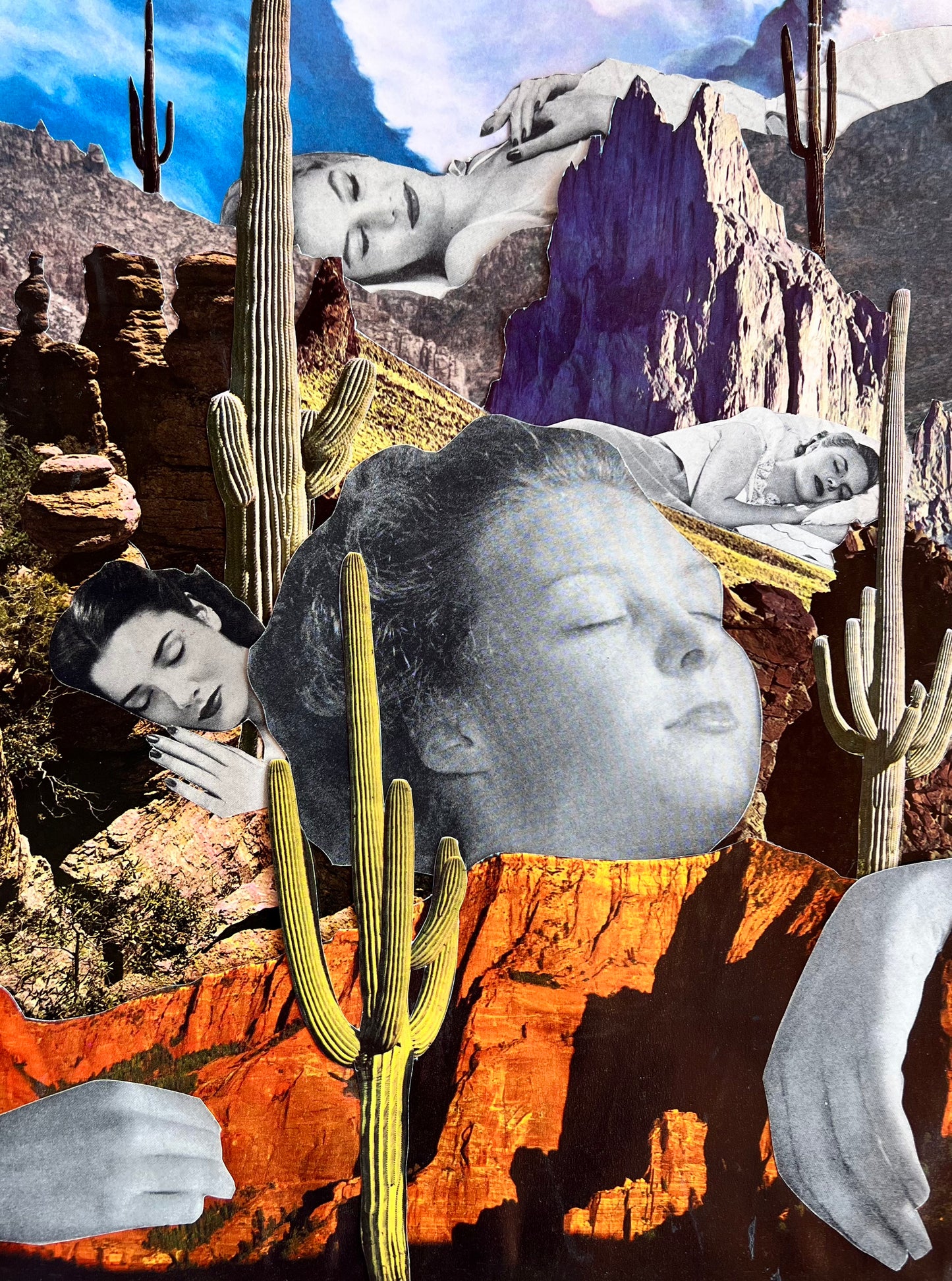 Collage Art Prints